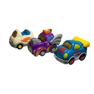 VTech Go! Go! Smart Wheels Convertible Hot Rod & Race Car Trio